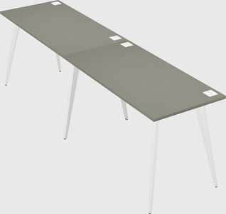Modern rectangular office desk