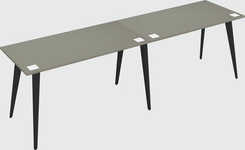 Modern rectangular office desk