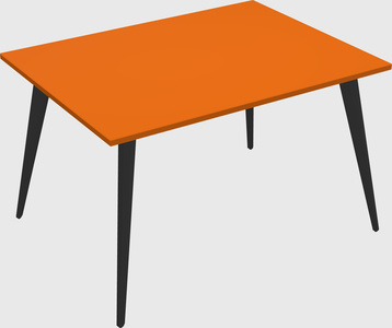 Modern rectangular office desk