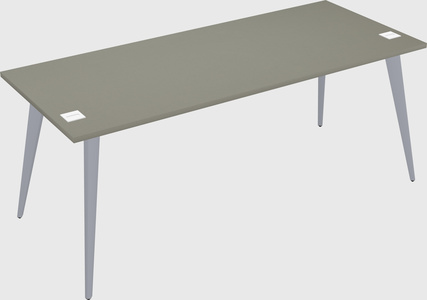 Modern rectangular office desk