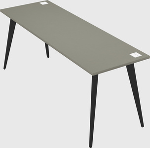 Modern rectangular office desk