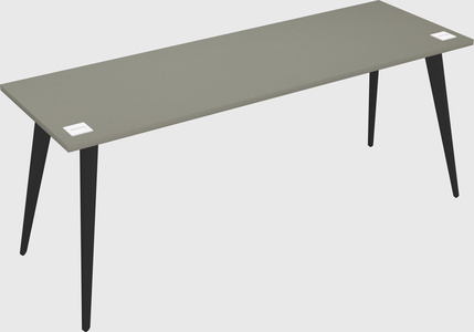 Modern rectangular office desk