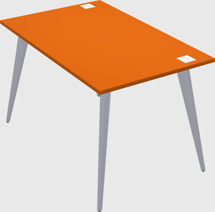 Modern rectangular office desk