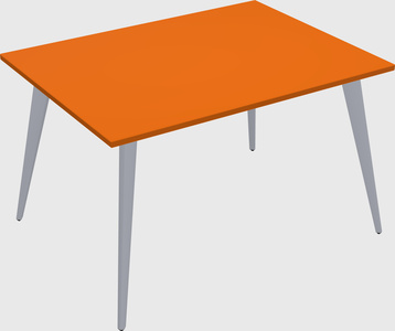 Modern rectangular office desk