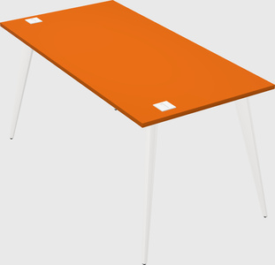 Modern rectangular office desk