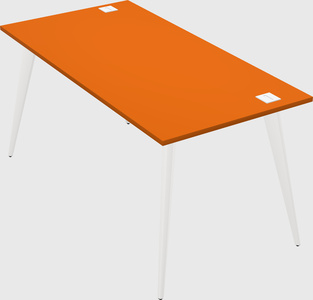 Modern rectangular office desk