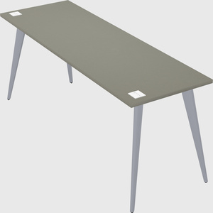 Modern rectangular office desk
