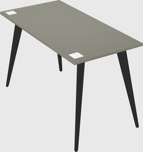 Modern rectangular office desk