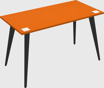 Modern rectangular office desk