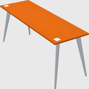 Modern rectangular office desk