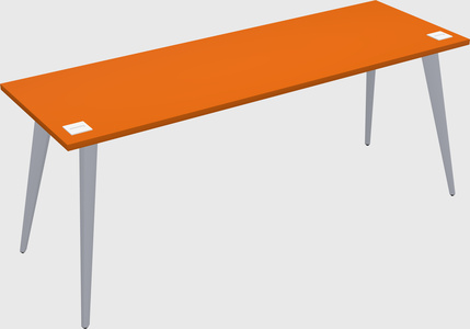 Modern rectangular office desk