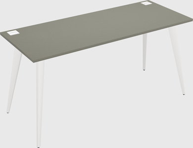Modern rectangular office desk
