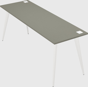 Modern rectangular office desk