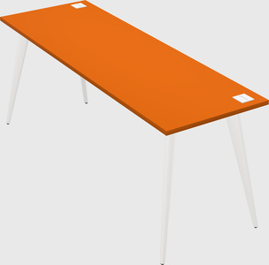 Modern rectangular office desk
