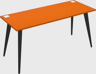 Modern rectangular office desk