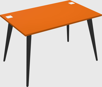 Modern rectangular office desk