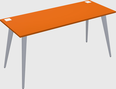 Modern rectangular office desk