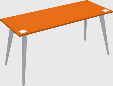 Modern rectangular office desk