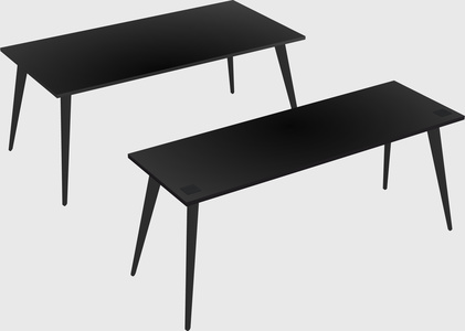 Modern office desk