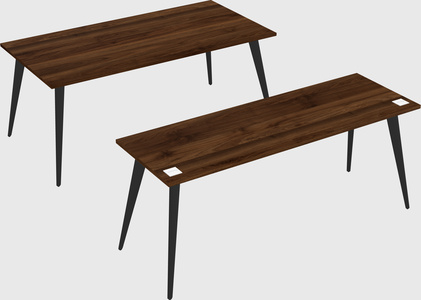 Modern office desk