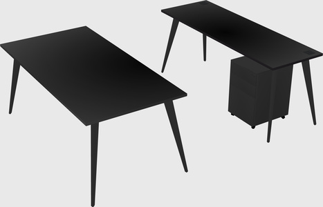 Modern office desk