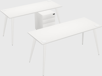 Modern office desk