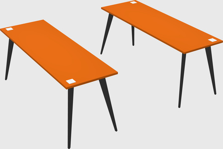 Modern office desk