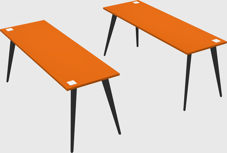 Modern office desk