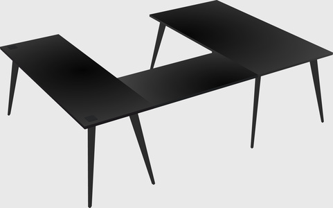 Modern office desk