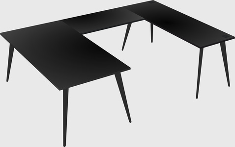 Modern office desk