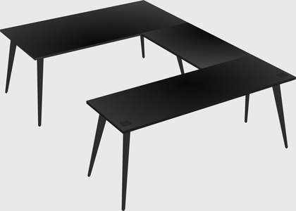 Modern office desk