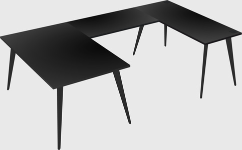 Modern office desk