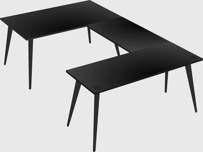 Modern office desk