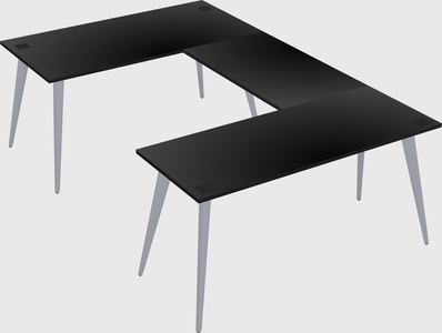 Modern office desk