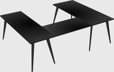 Modern office desk