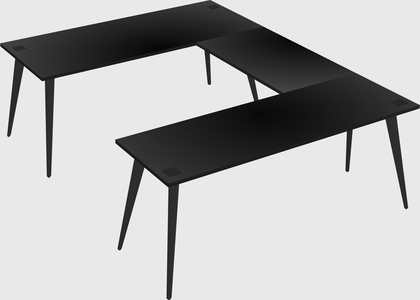 Modern office desk