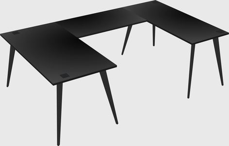 Modern office desk