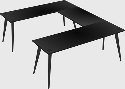 Modern office desk