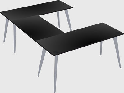 Modern office desk