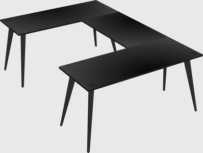 Modern office desk