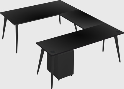 Modern office desk