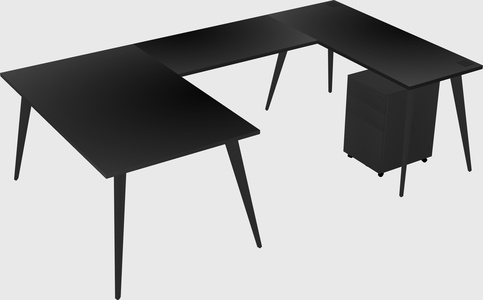 Modern office desk