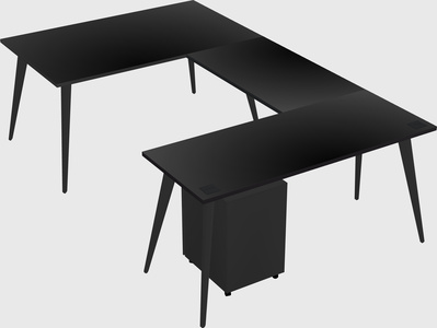Modern office desk