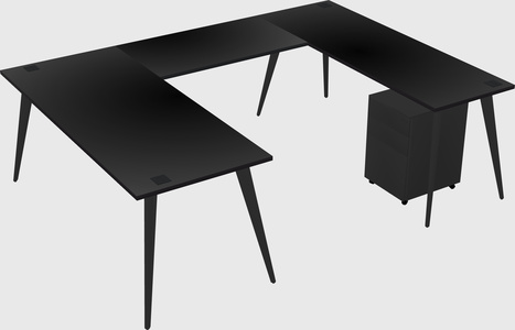 Modern office desk