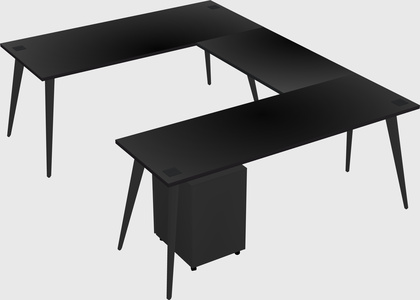 Modern office desk