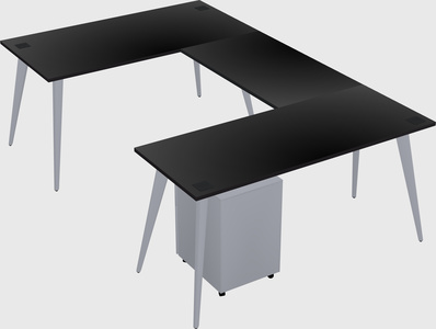 Modern office desk