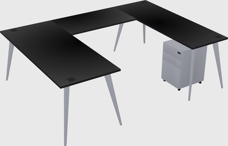 Modern office desk