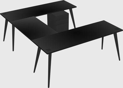 Modern office desk