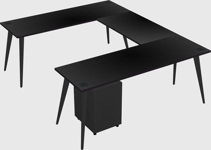 Modern office desk