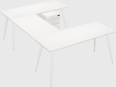 Modern office desk
